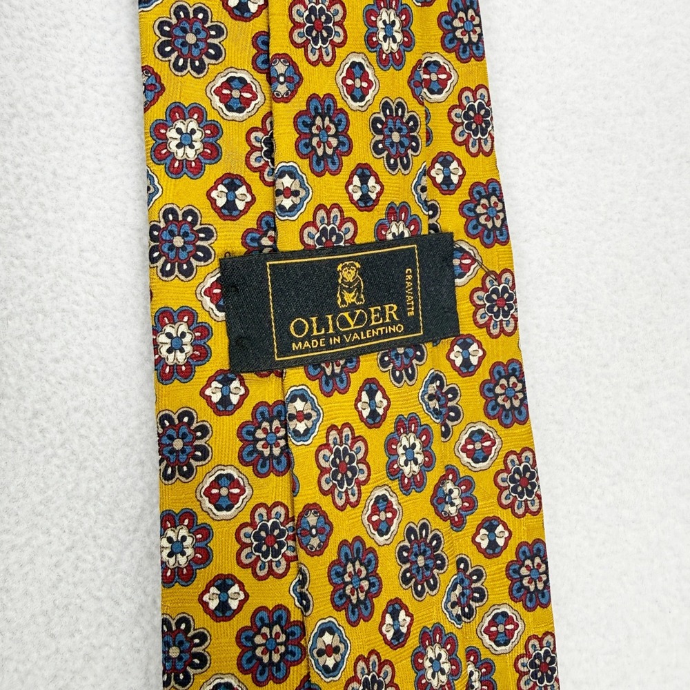 Vintage Designer Ties (Lot of 10 ) - Dior, Oscar, Chadwick, Bagutta, Talbott - Picture 7 of 16